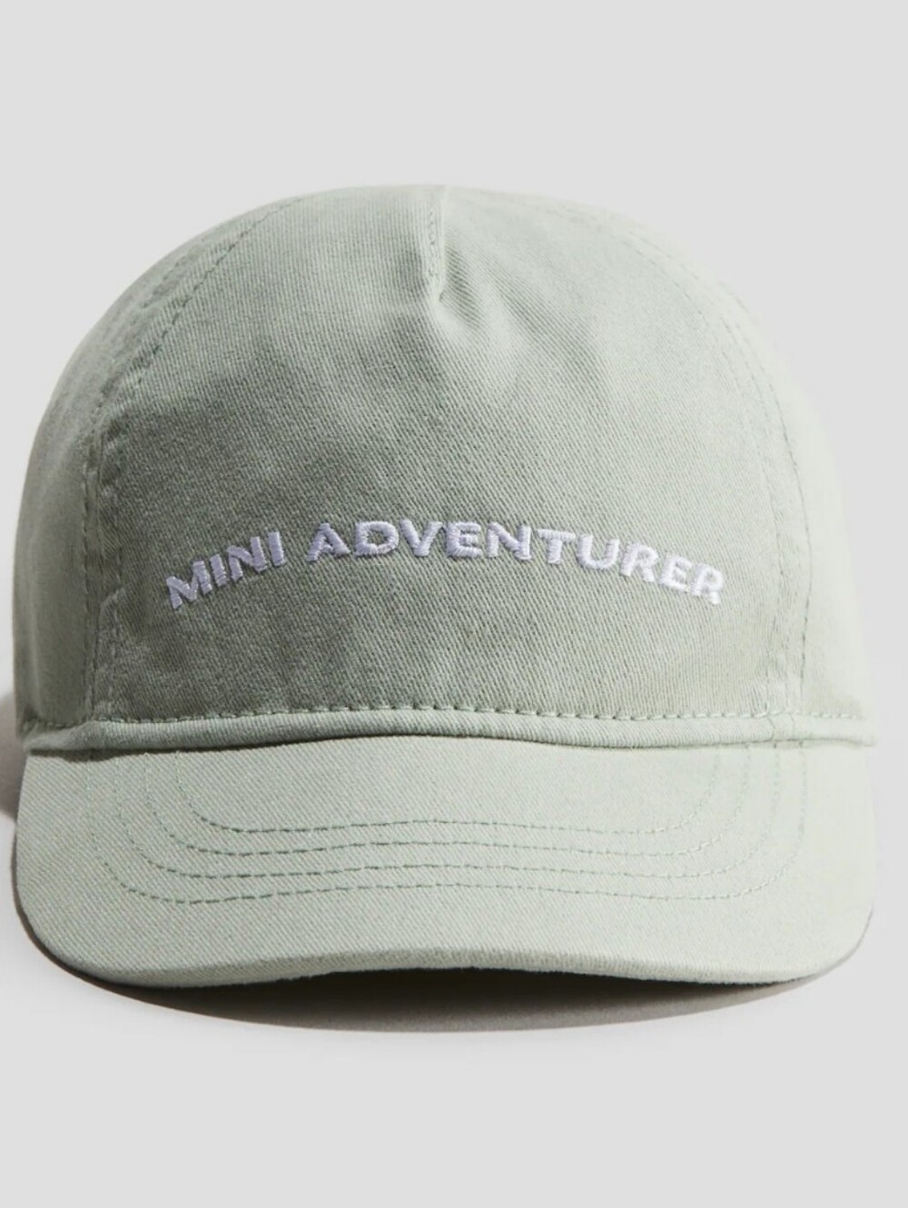 H&M - Mini Adventurer Kids Cap - Sage Green